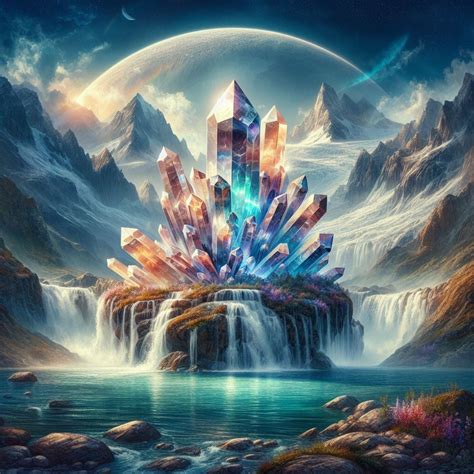 Download Ai Generated Crystal Castle Royalty Free Stock Illustration