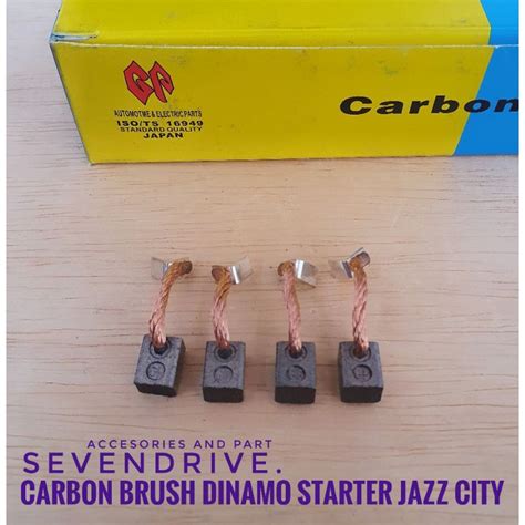 Jual Arang Karbon Carbon Brush Dinamo Starter Honda Jazz City IDSI Vtec