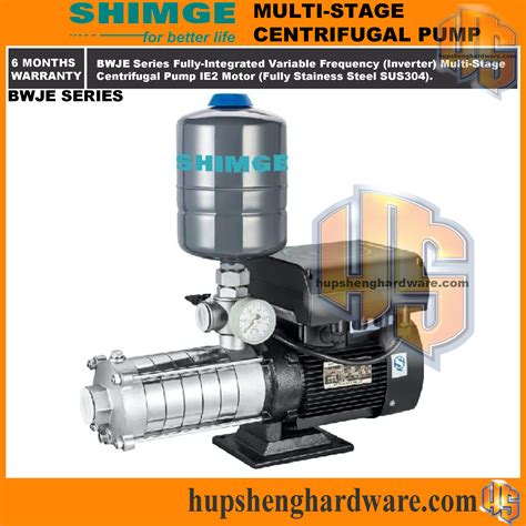 Shimge Bwje4 6 Fully Inverter Multi Stage Centrifugal Pump