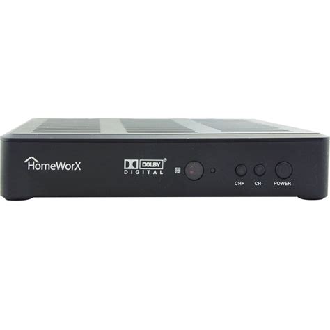 HomeWorx HDTV Converter Box with Media Player Function & Dolby & HDMI ...