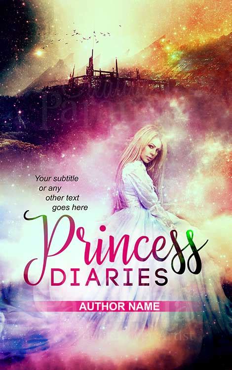 Princess diaries fairy princess fantasy book cover premade book cover