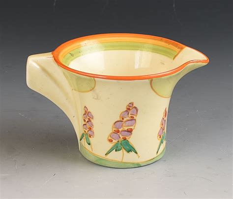 Clarice Cliff Windbells Daffodil Milk Jug C1933