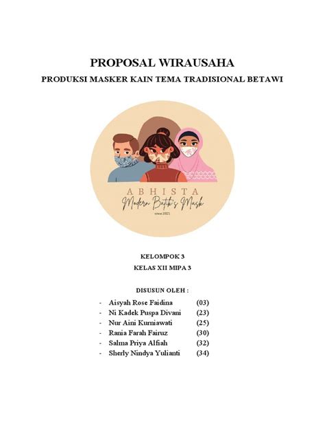 Proposal Wirausaha Pdf