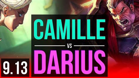 Camille Vs Darius Top 3 Early Solo Kills Korea Master V9 13