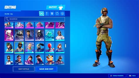 I Got All The Skins In Fortnite Aerial Assault Trooper Youtube