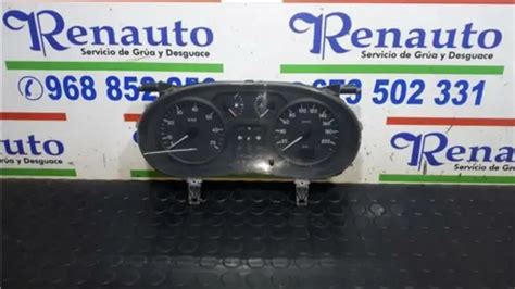 Tableau De Bord Compteur Pour Renault Kangoo I F Kc Dc Kc