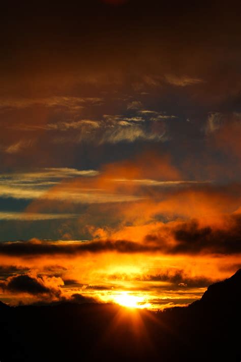 Fotos Gratis Paisaje Mar Horizonte Nube Cielo Amanecer Puesta