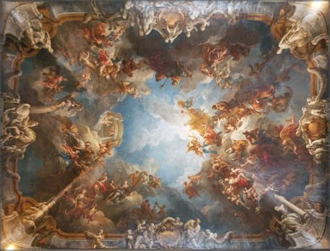 Apotheosis Of Hercules Fresco By François Le Moyne Palace Of