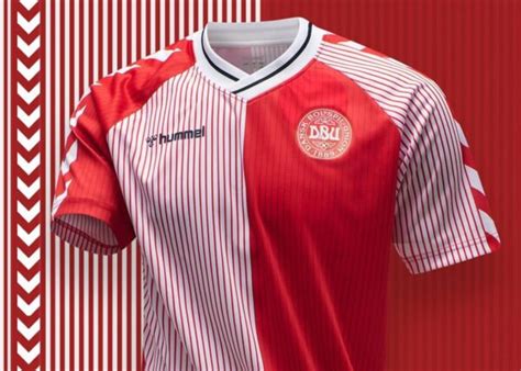 Camiseta Hummel de Dinamarca 1986 Edición 2020