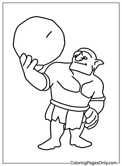 30 Clash Of Clans Coloring Pages