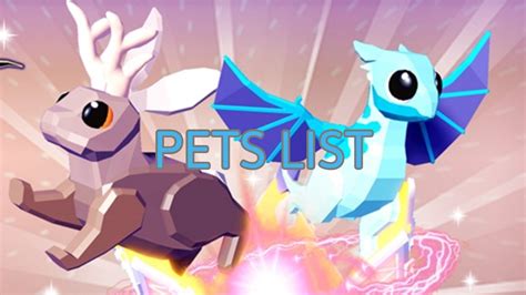 Roblox Adopt Me Common Pets List