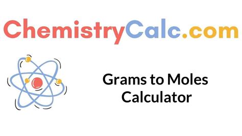 Grams To Moles Calculator How To Convert Grams To Moles