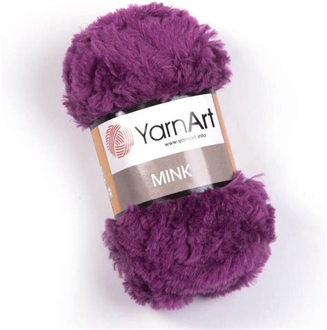 Yarnart Mink Fur Yarn Soft Fur Yarn Chunky Fluffy Faux Fur