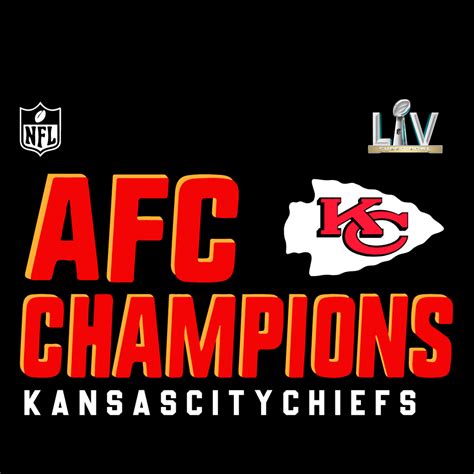 Afc Champions Kansas City Chiefs Svg