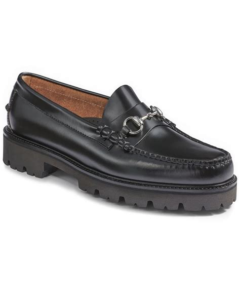 Gh Bass Ghbass Mens Lincoln Bit Super Lug Weejuns® Loafers Macys