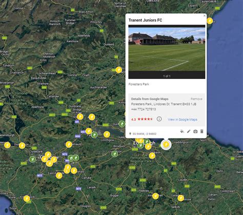 Tranent Juniors – Foresters Park - Hoppers Guide