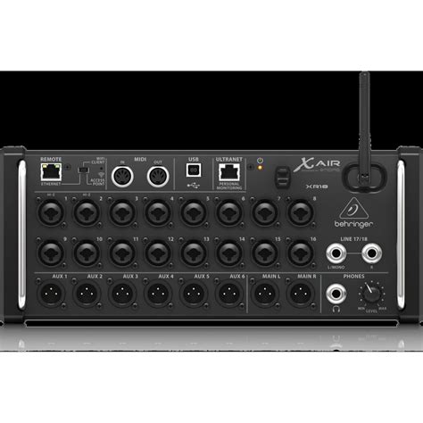 Consola Digital Behringer Xr Sinstress Audio Pro Tienda Online