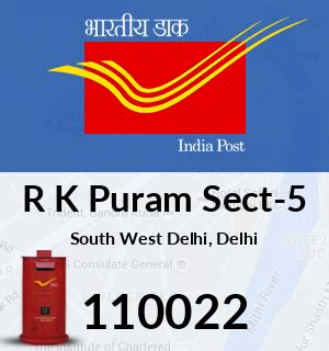 R K Puram Sect-5 Pin Code, South West Delhi, Delhi