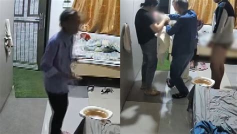 男子挥刀砍妻儿子用身体护住，当事人：2人正商量离婚，警方下达家暴告诫书 腾讯新闻