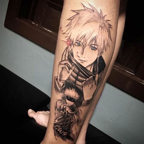 Tattoo Jujutsu Kaisen Tatuagens De Anime Tatuagem Do Naruto Boas