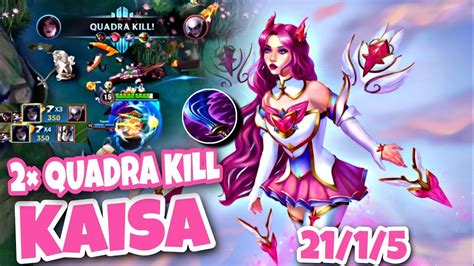 WILD RIFT KAISA IS THE BEST ADC IN PATCH 4 0B INSANE GAMEPLAY