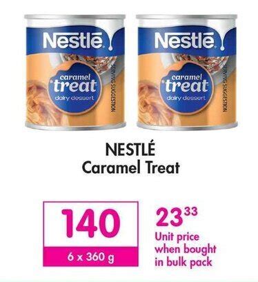 Nestle Caramel Treat X G Offer At Makro