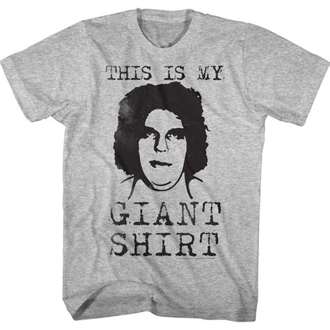 Andre The Giant Shirt Giant Athletic Heather T Shirt Andre The Giant