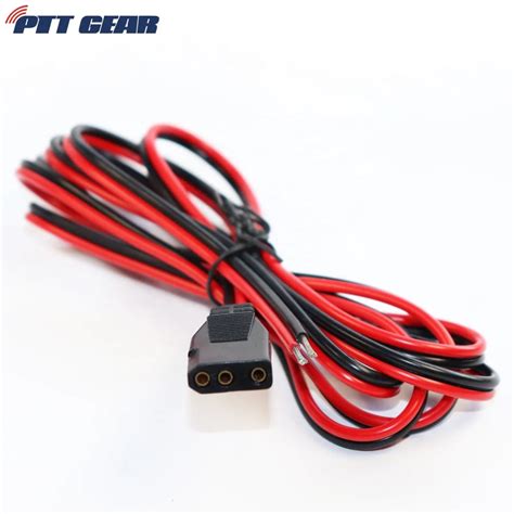 Cb Power Cord 3 Pin Plug 2 Wire Fused Replacement For Cbham Radio Buy Rf Radio Power Cablerf