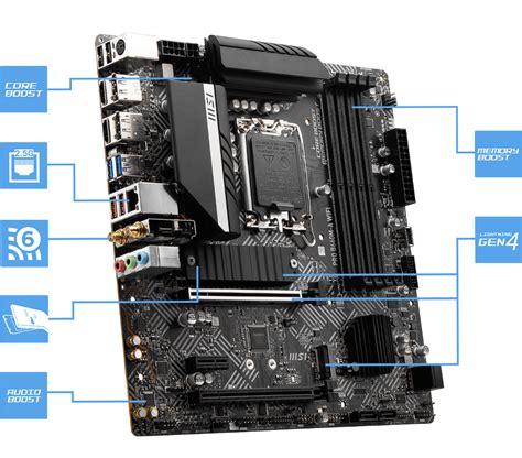 PRO B660M A WIFI Motherboard M ATX Intel 12th Gen Processors