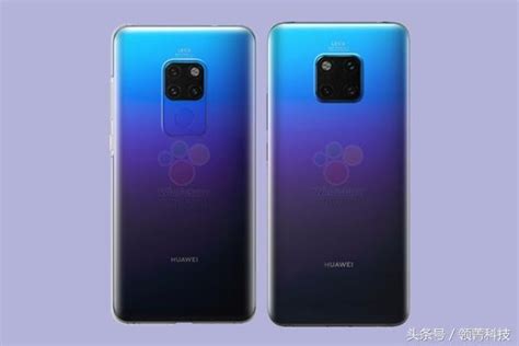 华为mate 20 Mate 20 Pro 区别曝光：浴霸三摄！你谁哪一个？ Mm