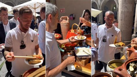 Jugadores Del Athletic De Bilbao Prueban La Comida Mexicana VIDEO