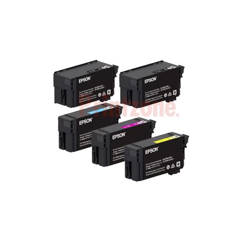 Genuine Epson 80ml Black 50ml Colours Ultrachrome XD2 Ink Value Pack