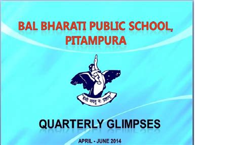 Bal Bharati Public School Bbps Pitampura Is A Coeducational Day