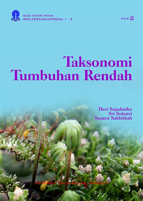 Detail Buku Taksonomi Tumbuhan Koleksi Nomer