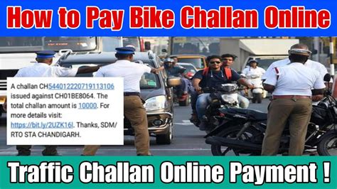 How To Pay Traffic E Challan Online Traffic Challan Online Proses