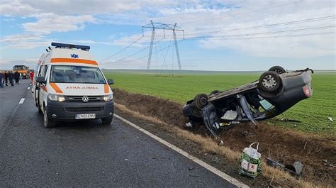 Grav Accident Rutier N Jude Ul Constan A Intervine I Elicopterul