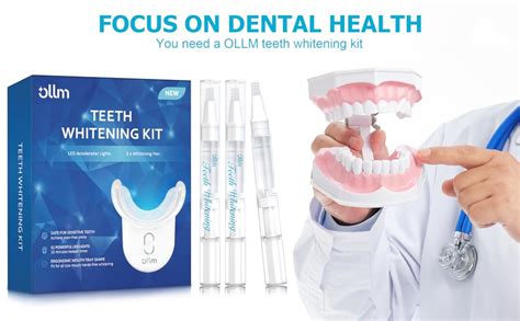 Professional Teeth Whitening Kit With Gel Pen Strips Hydrogen