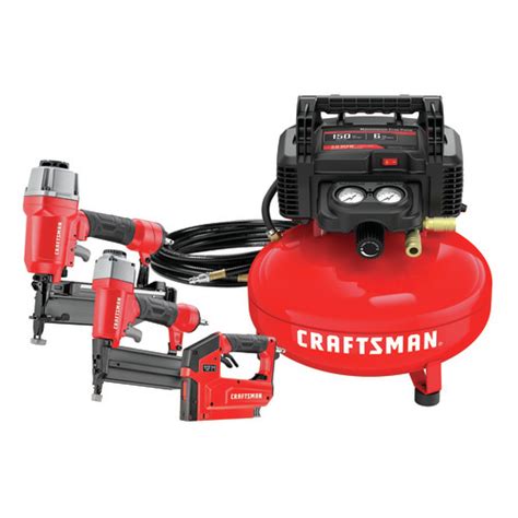 Craftsman Cmec3kit 3 Tools And Compressor Combo Kit