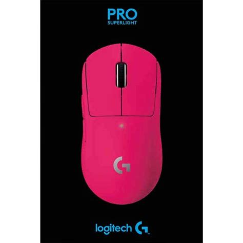 Mouse Gaming Wireless Logitech G Pro X Superlight 25400 Dpi Magenta