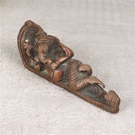 Buy Copper Lord Ganesha Statue Online Indianshelf