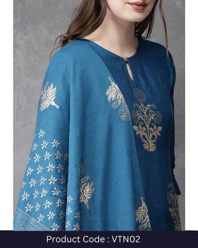 Sky Blue Pure Cotton Kurti Pant With Dupatta Set At Rs 649piece Varachha Surat Id