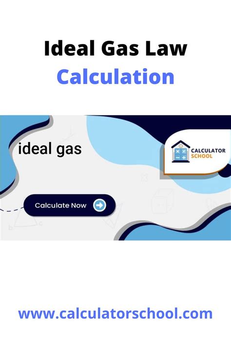 Ideal Gas Law Calculation | Ideal gas law, Chemistry, Gas calculator