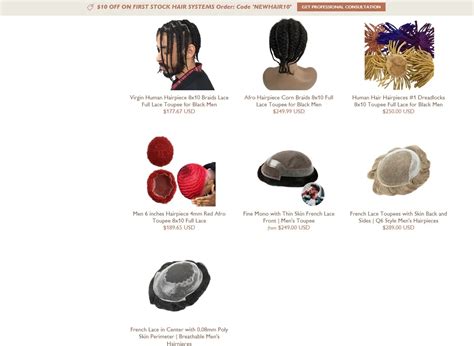 Where to Buy Peso Pluma Hair Wig? - Hair System