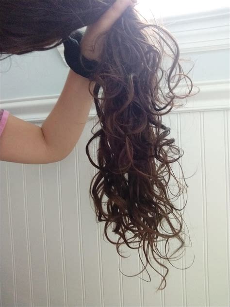 CGM Day 1, hair looks a bit stringy and gelled still? : curlyhair