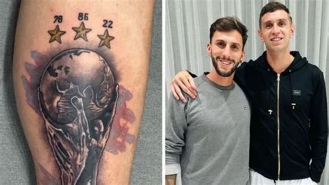 Dibu Martínez Se Hizo Un Increíble Tatuaje Por La Copa