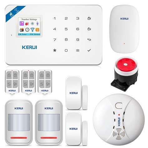 Aliexpress Buy KERUI WI8 WIFI GSM Burglar Security Alarm System