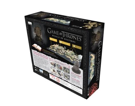 4D Cityscape Game of Thrones: Westeros 3D Puzzle | Pricepulse