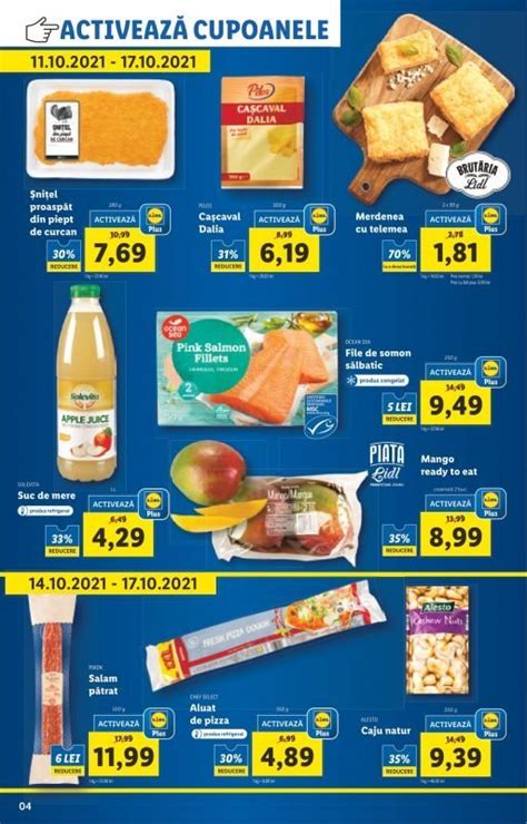 Ofertele Saptamanale Lidl Plus De Luni 11 Octombrie 2021 Promotii