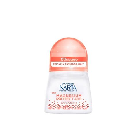 Garnier Narta Magnesium Protect 48h Anti Stress Desodorizante Roll On