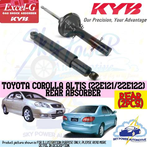 Toyota Corolla Altis Zze Zze Kayaba Kyb Excel G Gas